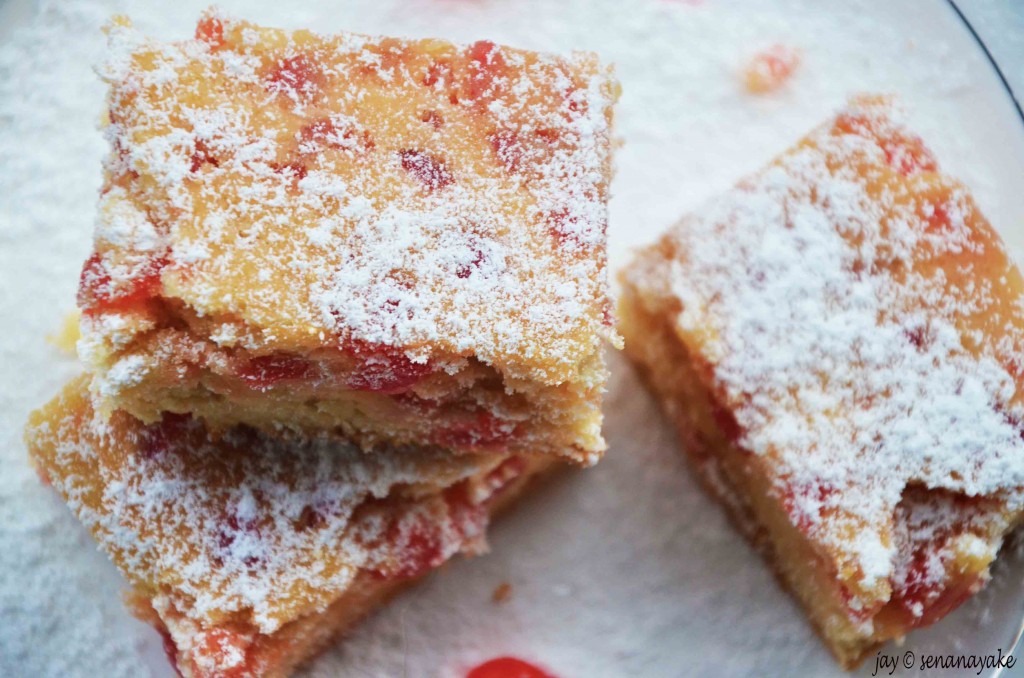 white chocolate blondies